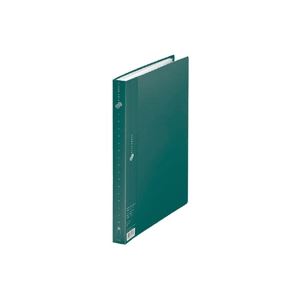 （まとめ買い）プラス クリアファイル40P FC-124EL A4Sグリーン 【×10セット】