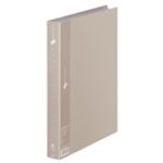 （まとめ買い）プラス クリアファイル60P FC-126EL A4S グレー 【×10セット】