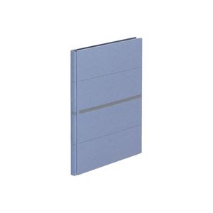 （まとめ買い）プラス 背幅伸縮フラット セノバス FL-021SS 青 【×10セット】