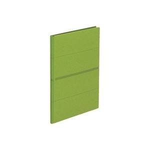 （まとめ買い）プラス 背幅伸縮フラット セノバス FL-021SS 緑 【×10セット】