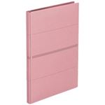 （まとめ買い）プラス 背幅伸縮フラット セノバス FL-021SS 桃 【×10セット】