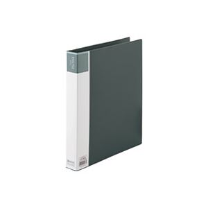 （まとめ買い）ジョインテックス 再生PPリングファイルA4S D009J-10GY灰10冊 【×2セット】