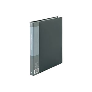 （まとめ買い）ジョインテックス クリアーブック40P A4S灰1冊 D048J-GY 【×10セット】