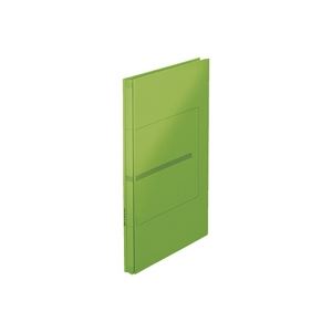 （まとめ買い）プラス 背幅伸縮フラット セノバスEX FL-021SL 緑 【×10セット】
