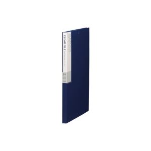（まとめ買い）プラス デジャヴクリアファイル24P FC124DP NVB 【×10セット】