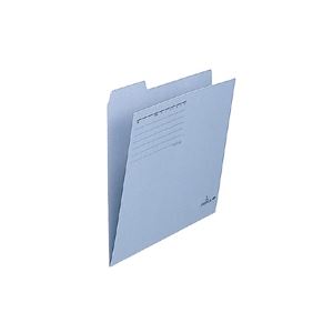（まとめ買い）プラス カットフォルダー FL-003IF A4E 青 3枚 【×20セット】