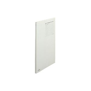 （まとめ買い）プラス 図面フォルダ FL022ZP A2 2つ折 淡灰 【×10セット】