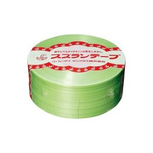 （まとめ買い）CIサンプラス スズランテープ 24203105 470m 若草 【×10セット】