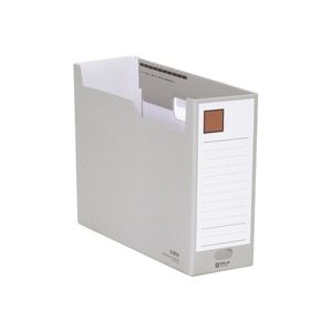 （まとめ買い）キングジム Gボックス 4033 A4E 灰 【×10セット】