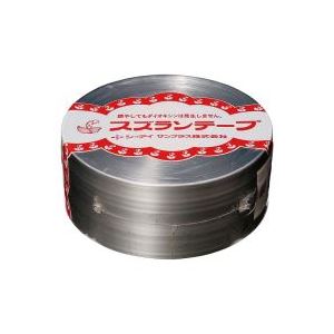 （まとめ買い）CIサンプラス スズランテープ 24203102 470m 銀 【×10セット】