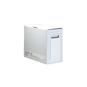 （まとめ買い）プラス サンプルボックス FL-001SB A4 ブルー 【×10セット】