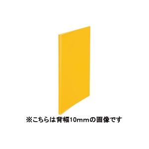 （まとめ買い）プラス シンプルクリアファイル40P FC-240SC 橙 【×10セット】