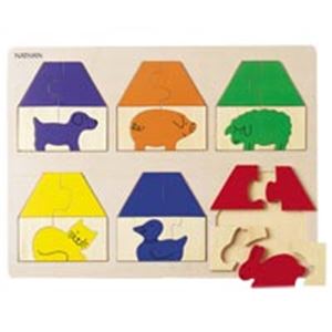 パズル 動物の家