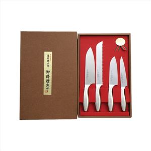 濃州孫六作料理包丁4点セット 068-07M