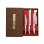 濃州孫六作料理包丁3点セット 068-06M