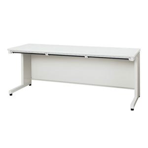 【組立設置費込】プラス 平机 JS-186H WH ホワイト