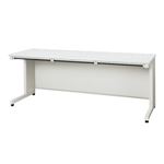 【組立設置費込】プラス 平机 JS-186H WH ホワイト