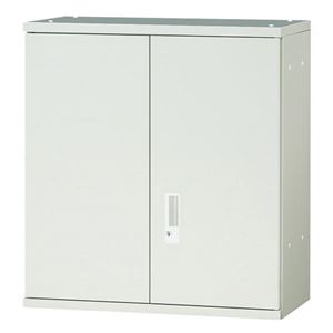 【組立設置費込】プラス JLストレージ 両開き保管庫 JL-A75A WH