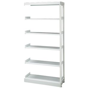 【組立設置費込】三進金属工業 複柱書架d320 単式連結型 TMCR-65SWN