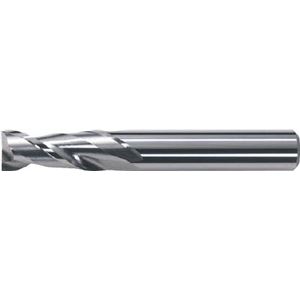 三菱K 三菱 2枚刃超硬エンドミル（ミドル刃長） アルミ用 ノンコート 20mm C2MAD2000