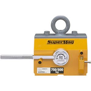 キトー スーパーマグ 平鋼・丸鋼兼用タイプ 750・500kg KRM75