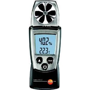テストー ポケットラインベーン式風速計 TESTO410-2温湿度計付 TESTO4102
