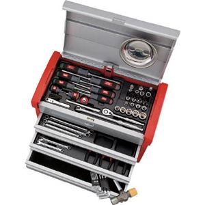 KTC 9.5sq.工具セット（チェストケース） SK3650E