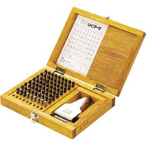 浦谷 ハイス精密組合刻印 Aセット6.0mm UC60AS