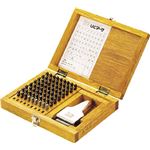 浦谷 ハイス精密組合刻印 Aセット6.0mm UC60AS
