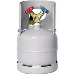 アサダ フロン回収ボンベ フロートセンサー付 6L 無記名 TF090