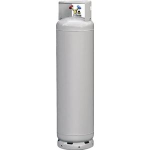 アサダ フロン回収ボンベ フロートセンサー付 117L 無記名 TF110