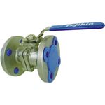 フジキン ステンレス鋼製1MPaフランジ式2ピースボール弁80A（3） UBV21J10RKALX