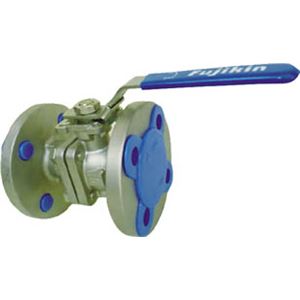フジキン ステンレス鋼製1MPaフランジ式2ピースボール弁100A（4） UBV21J10RMALX
