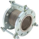 ゼンシン ステンレス製防振継手（フランジ型） AVJOINT100