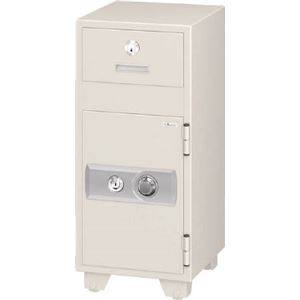 エーコー 投入型ダイヤル式耐火金庫 PS-50 PS50