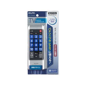 ELPA(エルパ) 地デジテレビ・かんたんリモコン パナソニック・ビエラ専用 RC-TV008PA