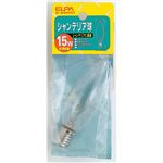 （業務用セット） ELPA シャンデリア球 電球 15W E17 クリア G-64H（C） 【×30セット】