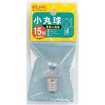 （業務用セット） ELPA 小丸球 電球 15W E17 クリア G-1281H 【×30セット】