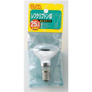 （業務用セット） ELPA レフクリプトン球 電球 25W形 E17 フロスト G-9401H（F） 【×10セット】