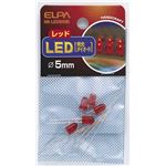 （業務用セット） ELPA LED 5mm レッド HK-LED5H（R） 5個【×20セット】