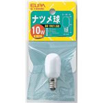 （業務用セット） ELPA ナツメ球 電球 10W E12 ホワイト G-14H（W） 【×50セット】