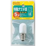 （業務用セット） ELPA 特殊ナツメ球 電球 5W E17 ホワイト G-123H（W） 【×30セット】