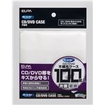 （業務用セット） ELPA 片面収納不織布 ホワイト CDF-101（WH） 【×20セット】