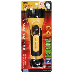 （業務用セット） ELPA LEDラバーライト 単1形2本 DOP-LR303 【×5セット】