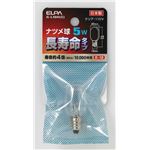 （業務用セット） ELPA 長寿命ナツメ球 電球 5W E12 クリア G-L10H（C） 【×20セット】