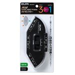 （業務用セット） ELPA AVセレクター 3入力1出力 ASL-E311 【×5セット】