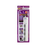 （業務用セット） ELPA LEDランプスイッチ付タップ 横挿し 4個口 1m WLS-LY410MB（W） 【×5セット】