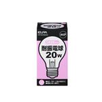 （業務用セット） ELPA 耐震電球 20W E26 クリア EVP110V20WA55C 【×35セット】