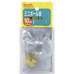 （業務用セット） ELPA ミニボール球 電球 10W E26 G50 クリア G-84H（C） 【×25セット】