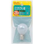 （業務用セット） ELPA ミニクリプトン球 電球 25W形 E17 ホワイト G-102H（W） 【×30セット】